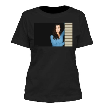 Cote De Pablo Women's Cut T-Shirt