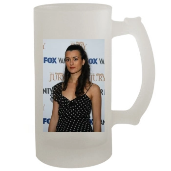 Cote De Pablo 16oz Frosted Beer Stein