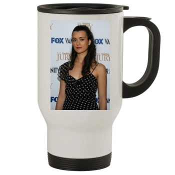 Cote De Pablo Stainless Steel Travel Mug