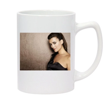 Cote De Pablo 14oz White Statesman Mug