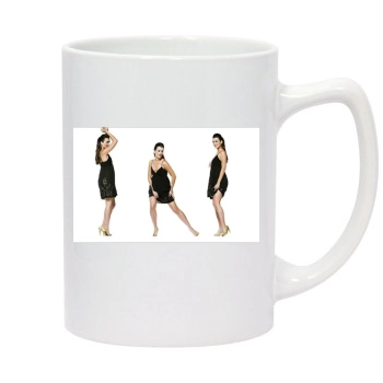 Cote De Pablo 14oz White Statesman Mug