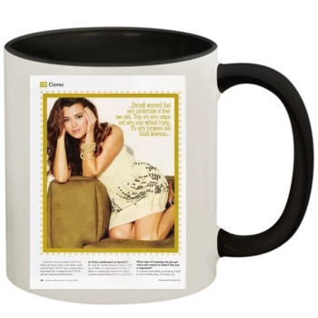 Cote De Pablo 11oz Colored Inner & Handle Mug