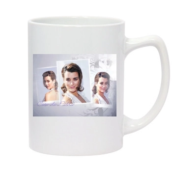 Cote De Pablo 14oz White Statesman Mug