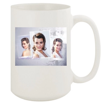 Cote De Pablo 15oz White Mug