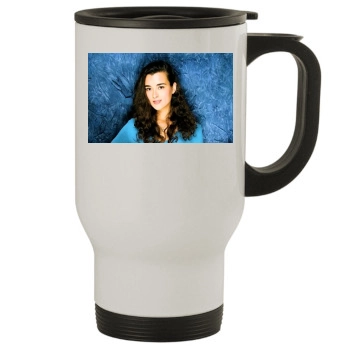 Cote De Pablo Stainless Steel Travel Mug