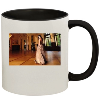 Cote De Pablo 11oz Colored Inner & Handle Mug