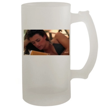 Cote De Pablo 16oz Frosted Beer Stein