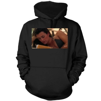 Cote De Pablo Mens Pullover Hoodie Sweatshirt