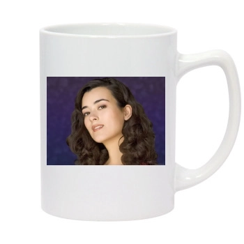 Cote De Pablo 14oz White Statesman Mug