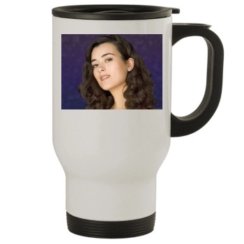 Cote De Pablo Stainless Steel Travel Mug