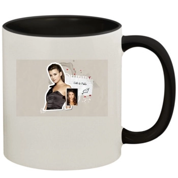 Cote De Pablo 11oz Colored Inner & Handle Mug