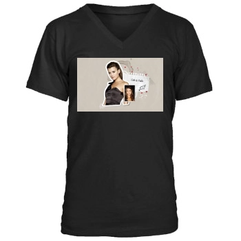 Cote De Pablo Men's V-Neck T-Shirt