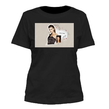 Cote De Pablo Women's Cut T-Shirt