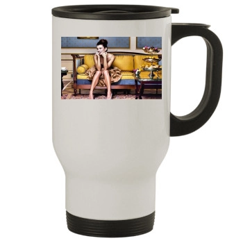 Cote De Pablo Stainless Steel Travel Mug