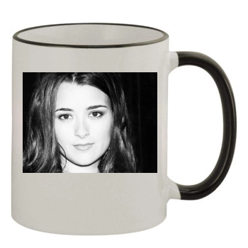 Cote De Pablo 11oz Colored Rim & Handle Mug