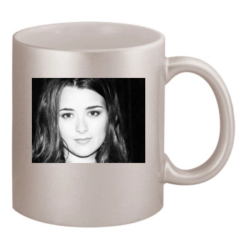 Cote De Pablo 11oz Metallic Silver Mug