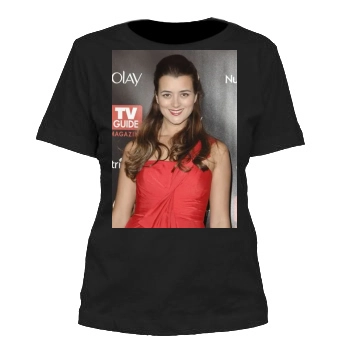 Cote De Pablo Women's Cut T-Shirt