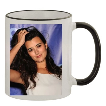 Cote De Pablo 11oz Colored Rim & Handle Mug