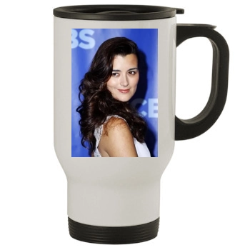 Cote De Pablo Stainless Steel Travel Mug