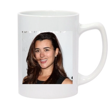 Cote De Pablo 14oz White Statesman Mug