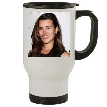 Cote De Pablo Stainless Steel Travel Mug