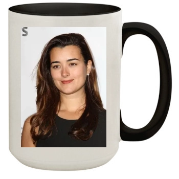 Cote De Pablo 15oz Colored Inner & Handle Mug