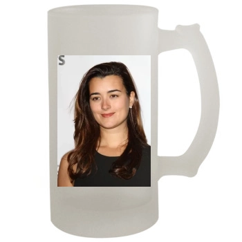 Cote De Pablo 16oz Frosted Beer Stein