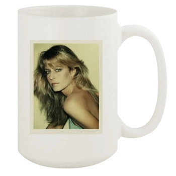 Farrah Fawcett 15oz White Mug