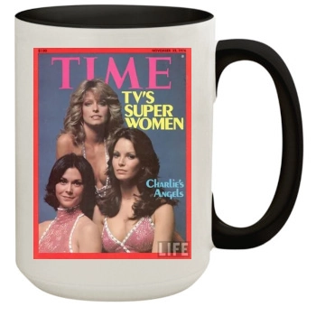 Farrah Fawcett 15oz Colored Inner & Handle Mug