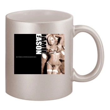 Jamie Eason 11oz Metallic Silver Mug