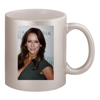 Jennifer Love Hewitt 11oz Metallic Silver Mug