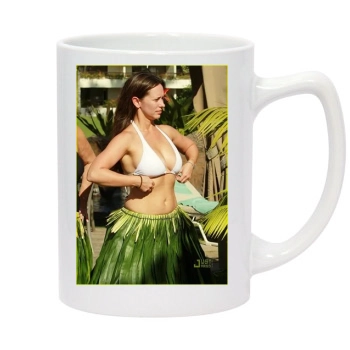 Jennifer Love Hewitt 14oz White Statesman Mug