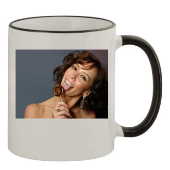 Jennifer Love Hewitt 11oz Colored Rim & Handle Mug