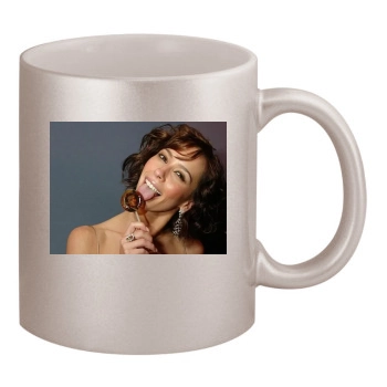 Jennifer Love Hewitt 11oz Metallic Silver Mug