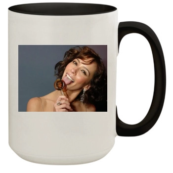 Jennifer Love Hewitt 15oz Colored Inner & Handle Mug