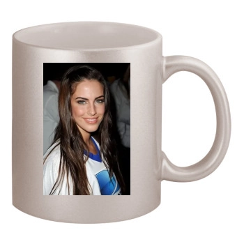 Jessica Lowndes 11oz Metallic Silver Mug