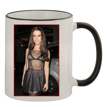 Jessica Lowndes 11oz Colored Rim & Handle Mug