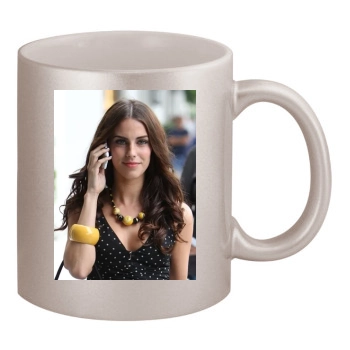 Jessica Lowndes 11oz Metallic Silver Mug