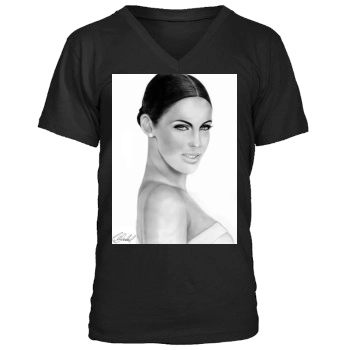 Jessica Lowndes Men's V-Neck T-Shirt