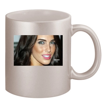 Jessica Lowndes 11oz Metallic Silver Mug