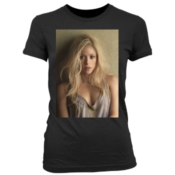 Jessica Lowndes Women's Junior Cut Crewneck T-Shirt