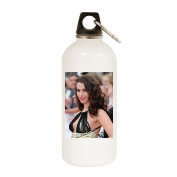 Jessica Lowndes White Water Bottle With Carabiner