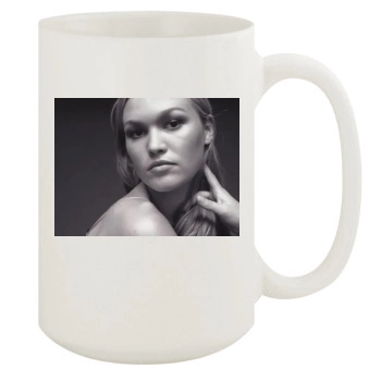 Julia Stiles 15oz White Mug