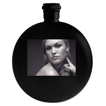 Julia Stiles Round Flask