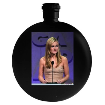 Julia Stiles Round Flask