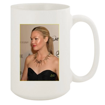 Julia Stiles 15oz White Mug