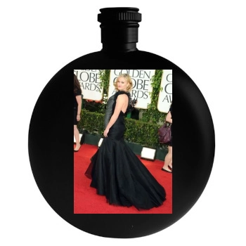 Julia Stiles Round Flask