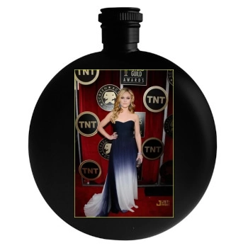 Julia Stiles Round Flask