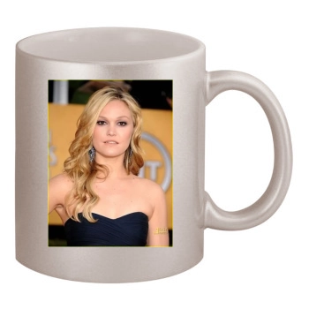 Julia Stiles 11oz Metallic Silver Mug