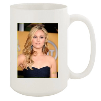 Julia Stiles 15oz White Mug